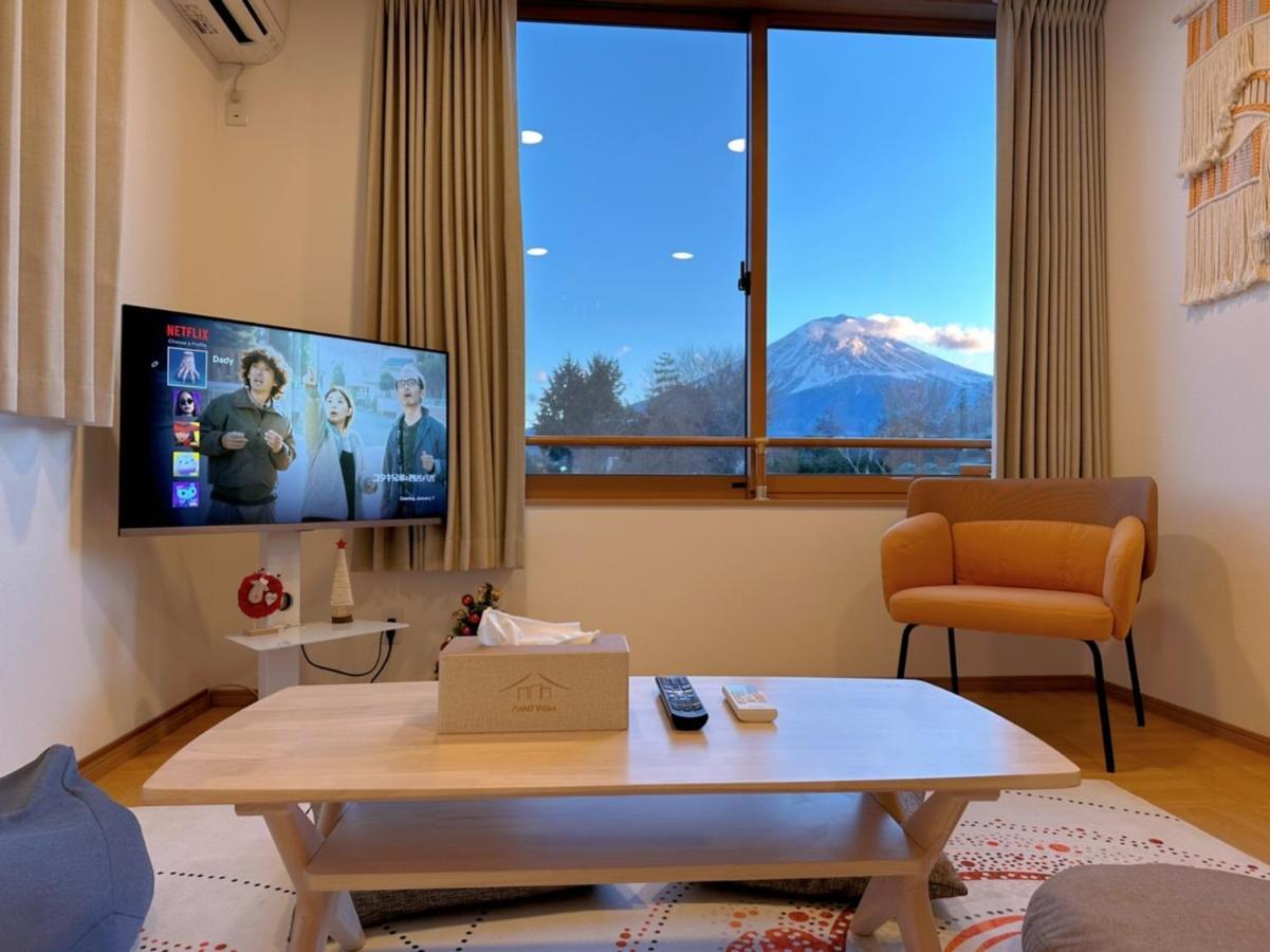 ヴィラ山間堂grandvilla Mt Fuji View Bbq Bonfire Annovillas Sankando Fujikawaguchiko Exterior foto
